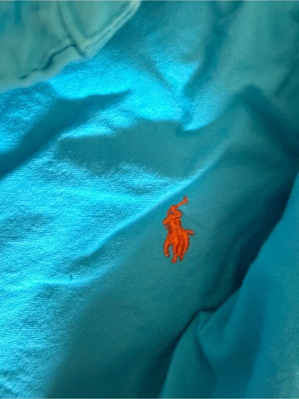 Ralph Lauren Kids Button-Down Shirts in Bright Blue & Lime